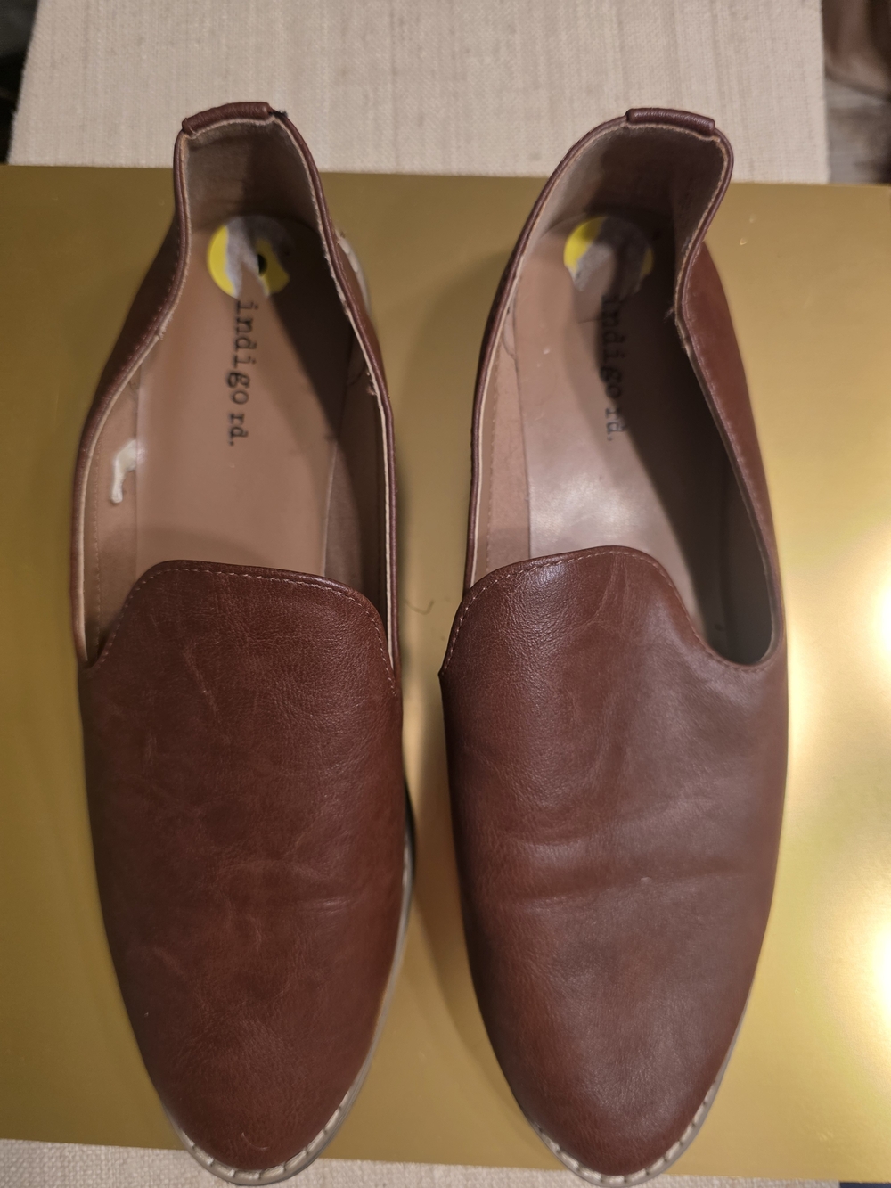 Indigo Rd.  Chestnut Brown Slip-On Loafers